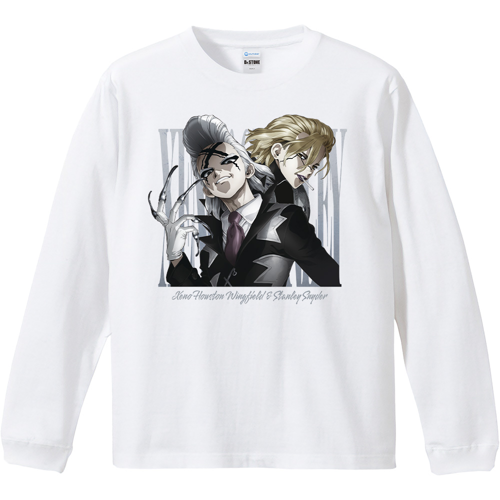 Dr.STONE_XLサイズ_リブ付ロングスリーブTシャツ ゼノ