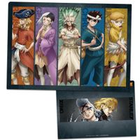 Dr.STONE_クリアファイル 千空&ゲン&龍水&クロム&羽京&ゼノ&スタンリー