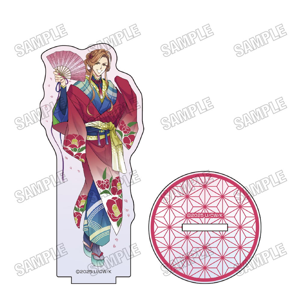 BROTHERS CONFLICT_描き下ろしオーロラアクリルスタンド【和装ver.】?朝日奈光