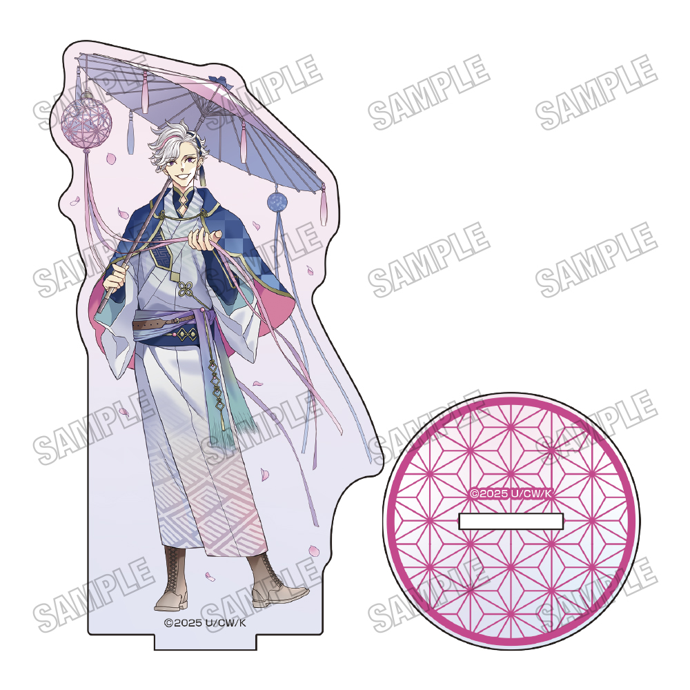 BROTHERS CONFLICT_描き下ろしオーロラアクリルスタンド【和装ver.】?朝日奈椿