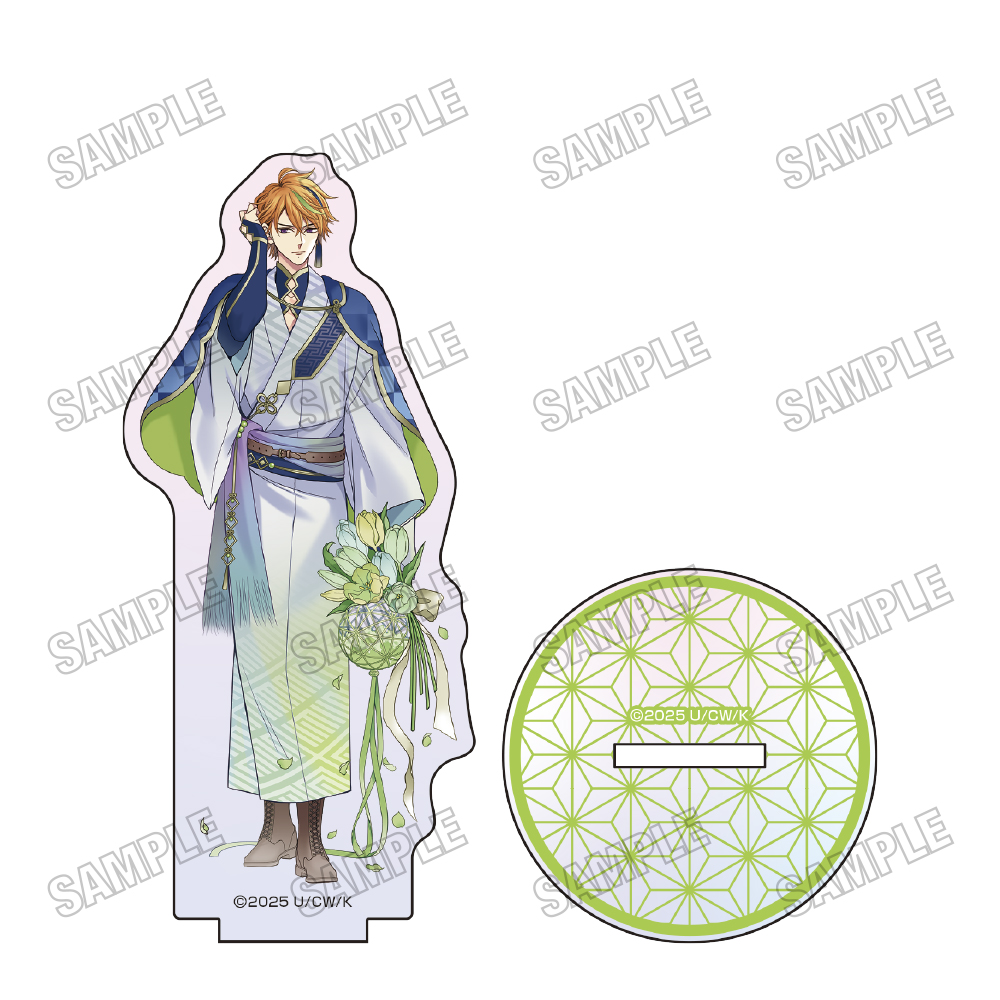 BROTHERS CONFLICT_描き下ろしオーロラアクリルスタンド【和装ver.】?朝日奈棗