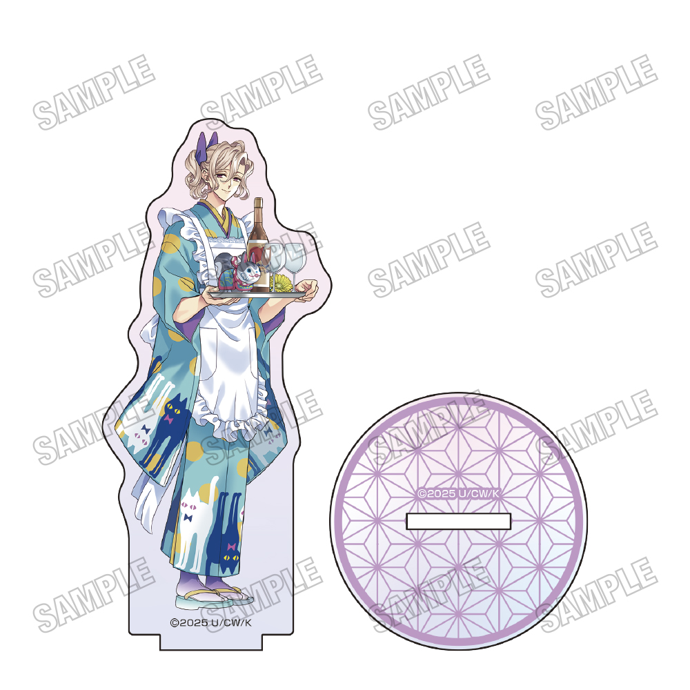 BROTHERS CONFLICT_描き下ろしオーロラアクリルスタンド【和装ver.】?朝日奈琉生