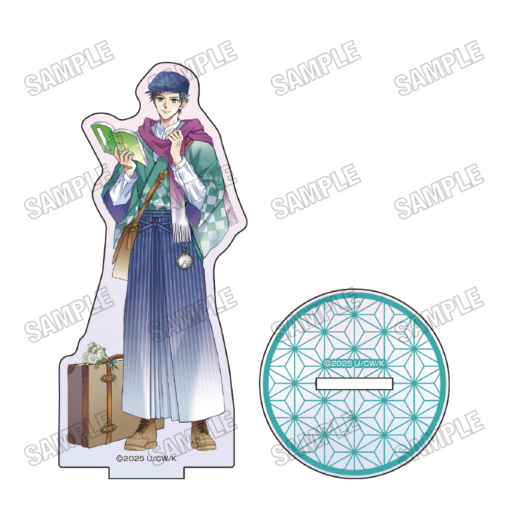 BROTHERS CONFLICT_描き下ろしオーロラアクリルスタンド【和装ver.】?朝日奈昴