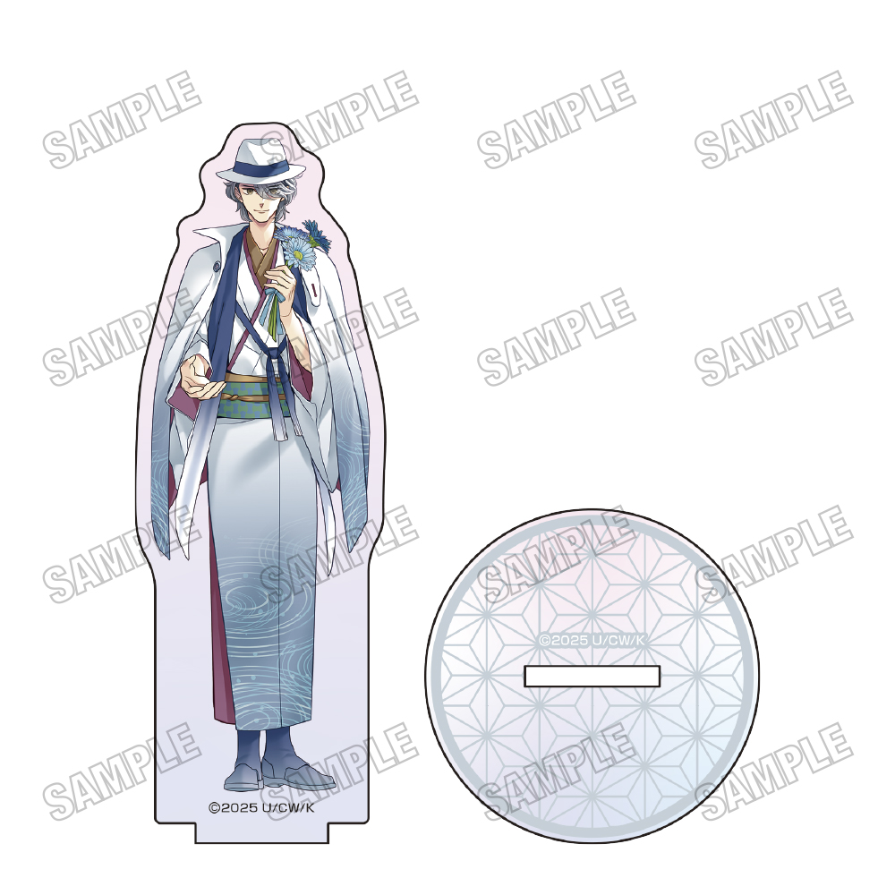 BROTHERS CONFLICT_描き下ろしオーロラアクリルスタンド【和装ver.】?朝日奈祈織