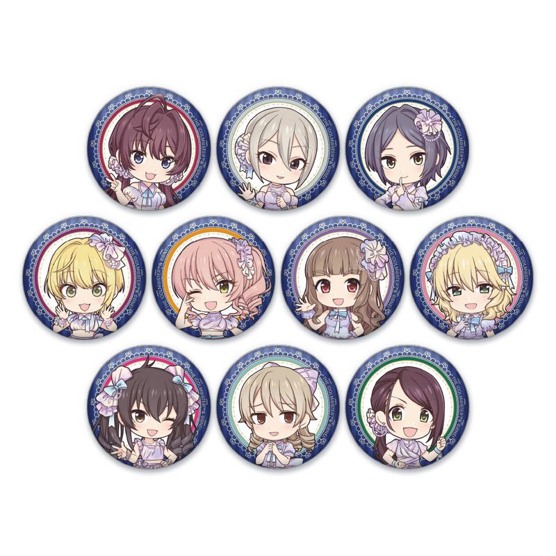 アイドルマスター シンデレラガールズ プライズ 缶バッジ 260個 まとめ売り アイドルマスターシンデレラガールズ_ミニキャラ缶バッジ ランダム10個