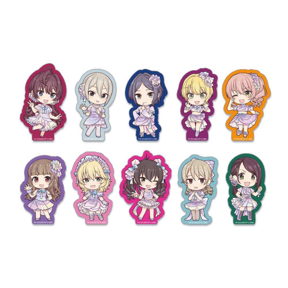 アイドルマスターシンデレラガールズ_ダイカットステッカー
