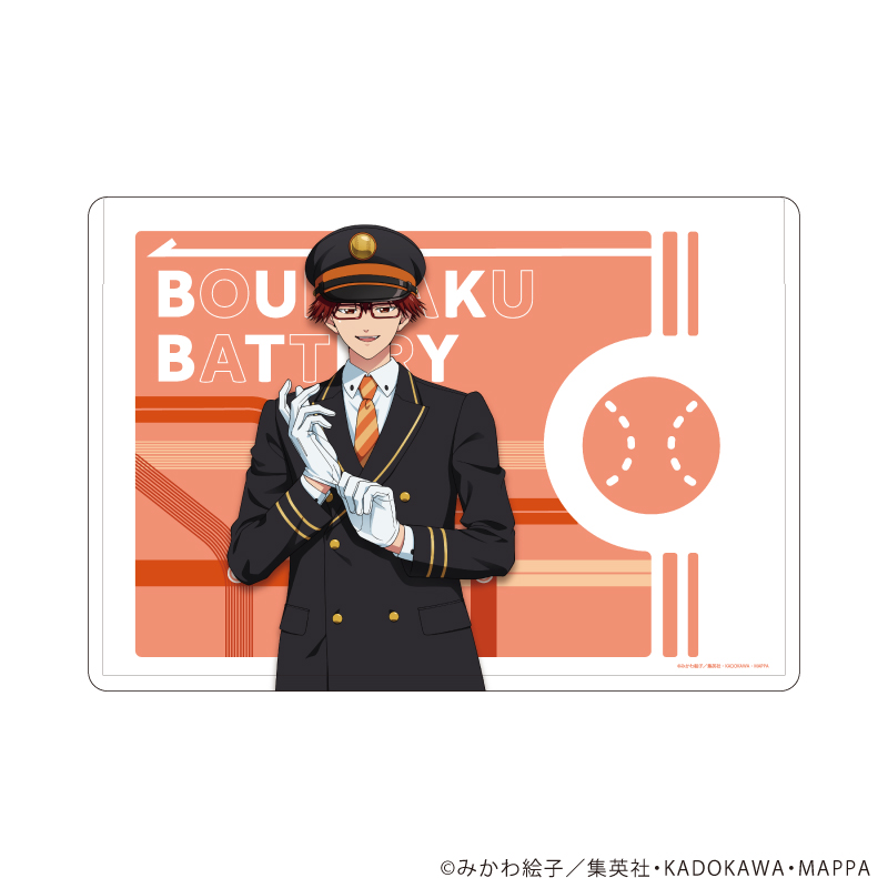 忘却バッテリー_キャラクリアケース12/千早瞬平 駅員風ver.(描き
