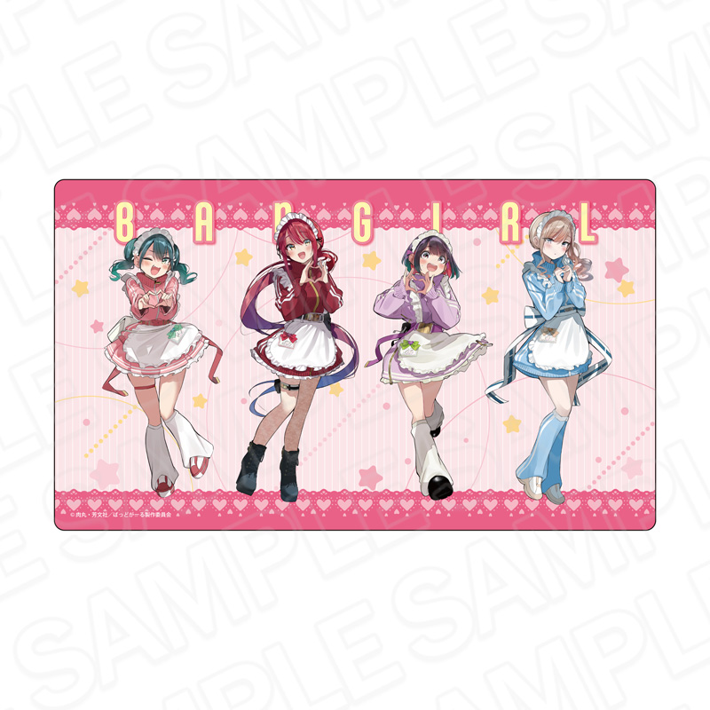ばっどがーる_ラバーデスクマット ジャージメイド ver.