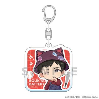 忘却バッテリー 国都英一郎 レザー キーホルダー 原作絵柄 忘却バッテリー クリアキーホルダー 国都英一郎 - メルカリ