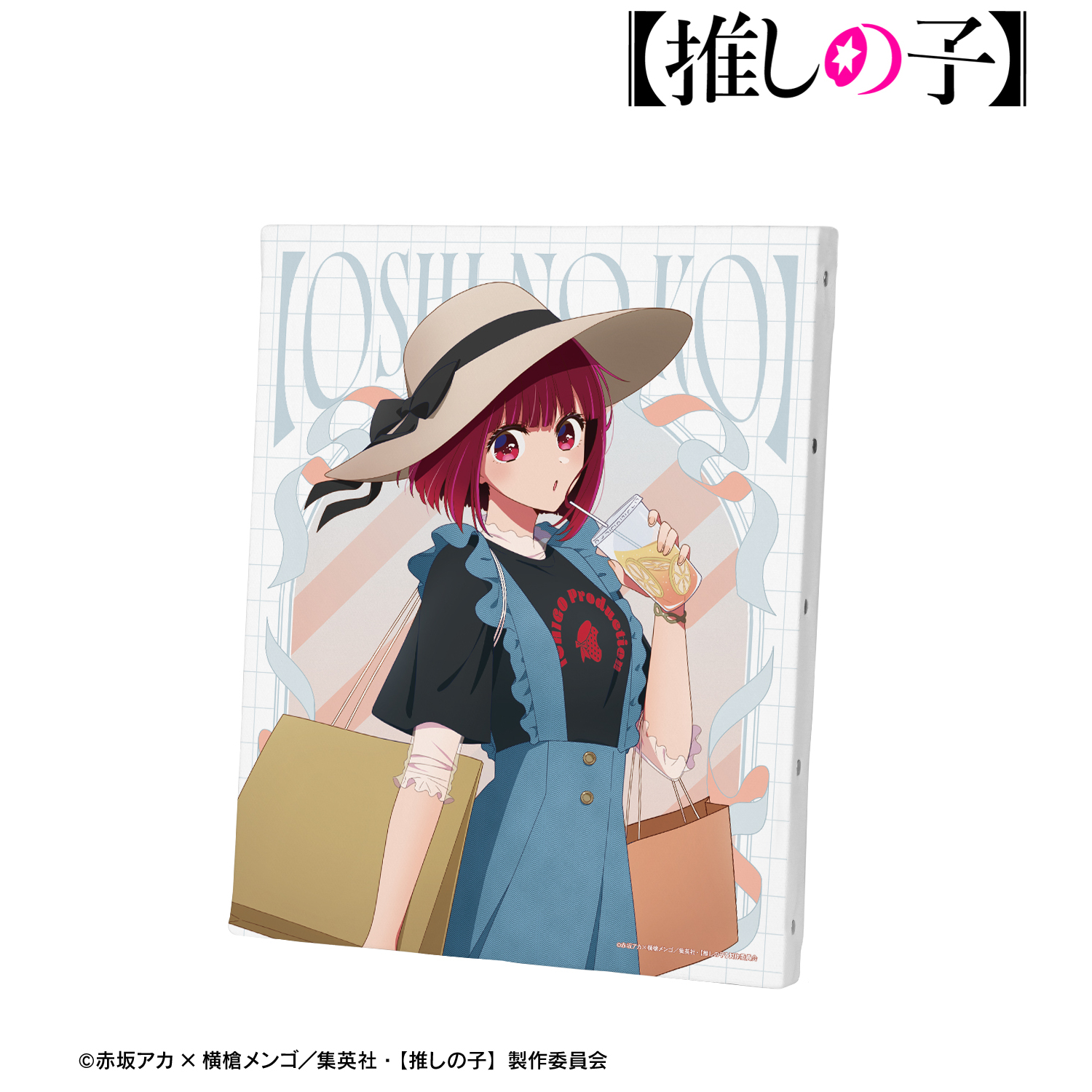 推しの子】_描き下ろし 有馬かな ショッピングver. キャンバスボード