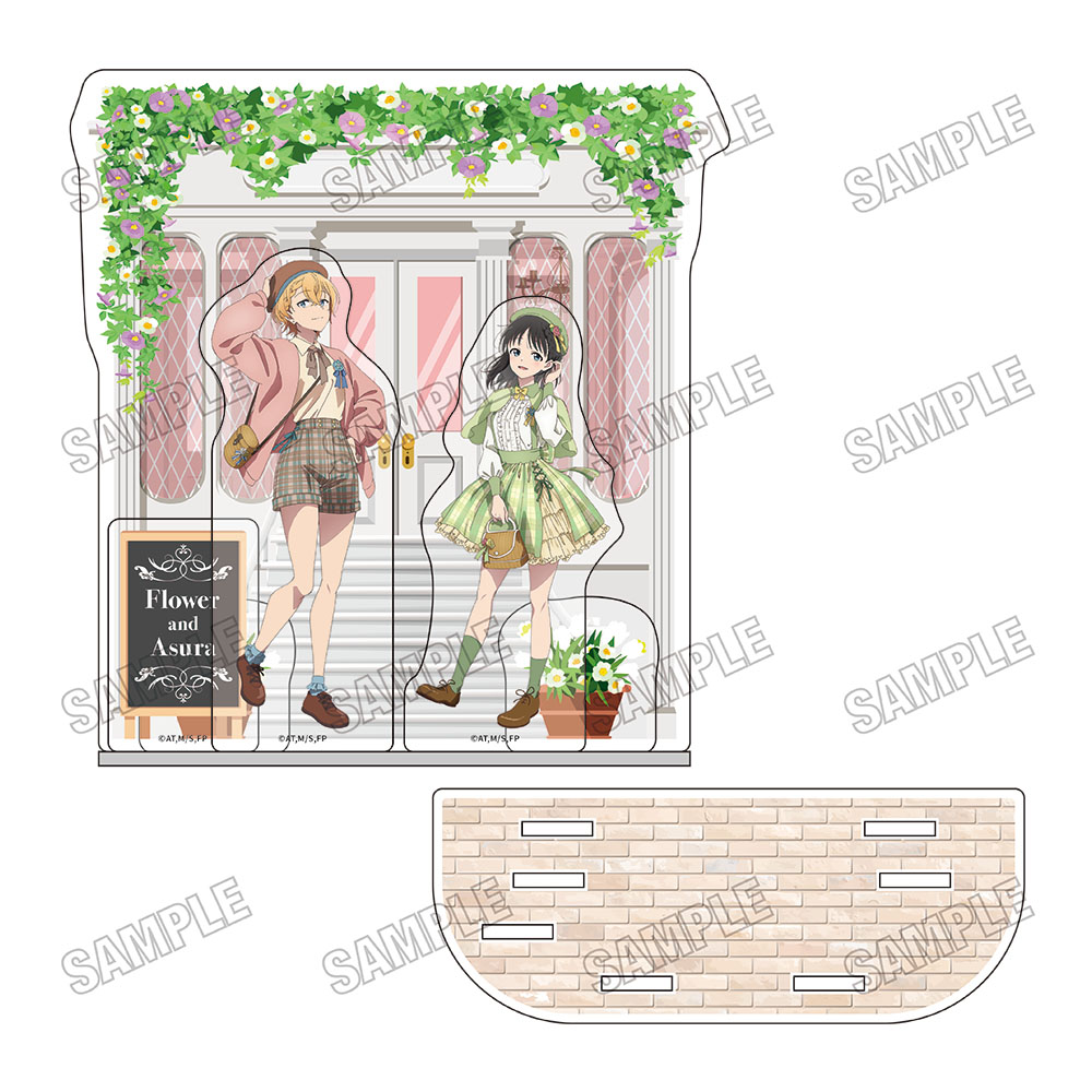 花は咲く、修羅の如く_描き下ろしアクリルジオラマ