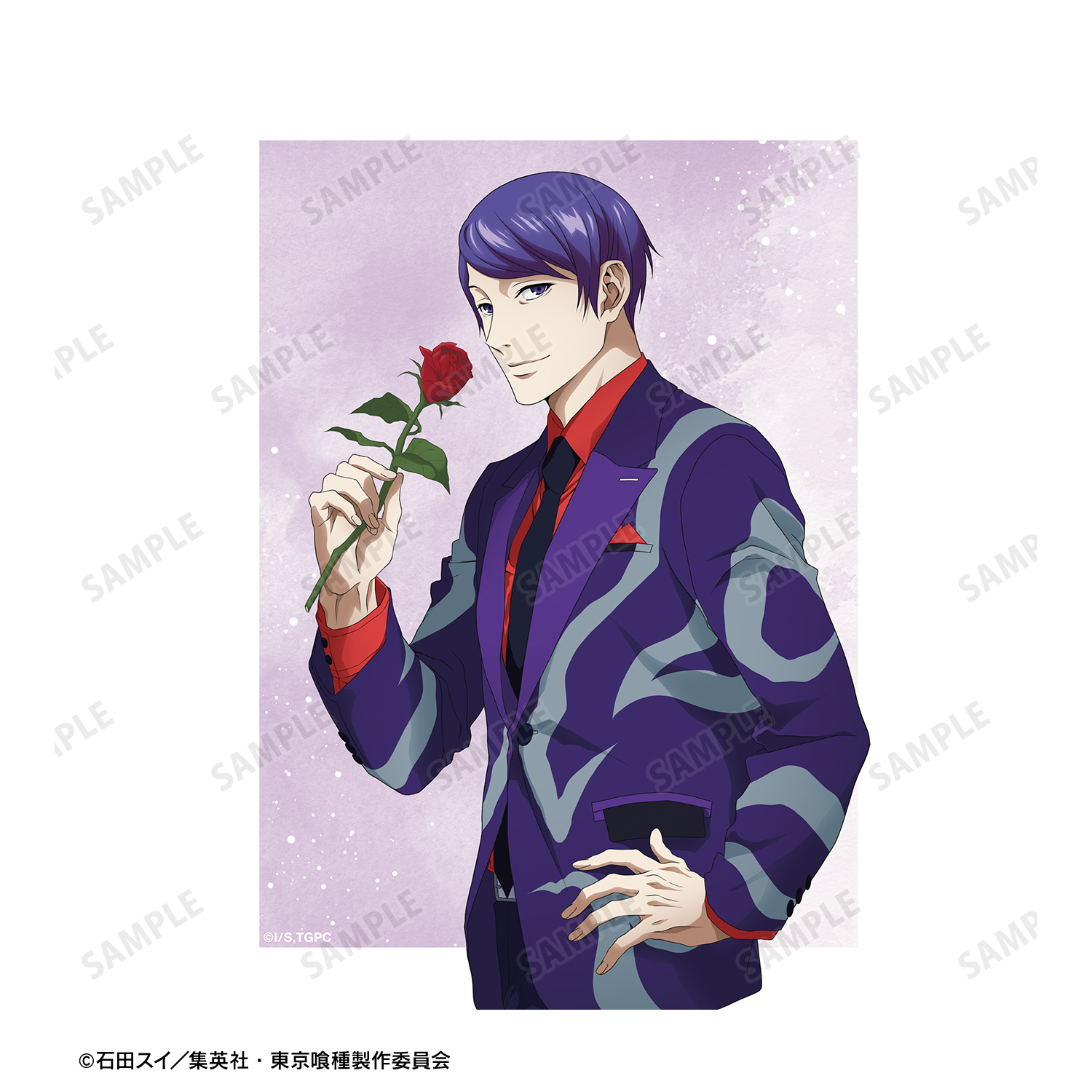 東京喰種　月山習　カードケース　レア 東京喰種_キャラクリアケース 04/月山 習 お祝いver.(描き下ろし