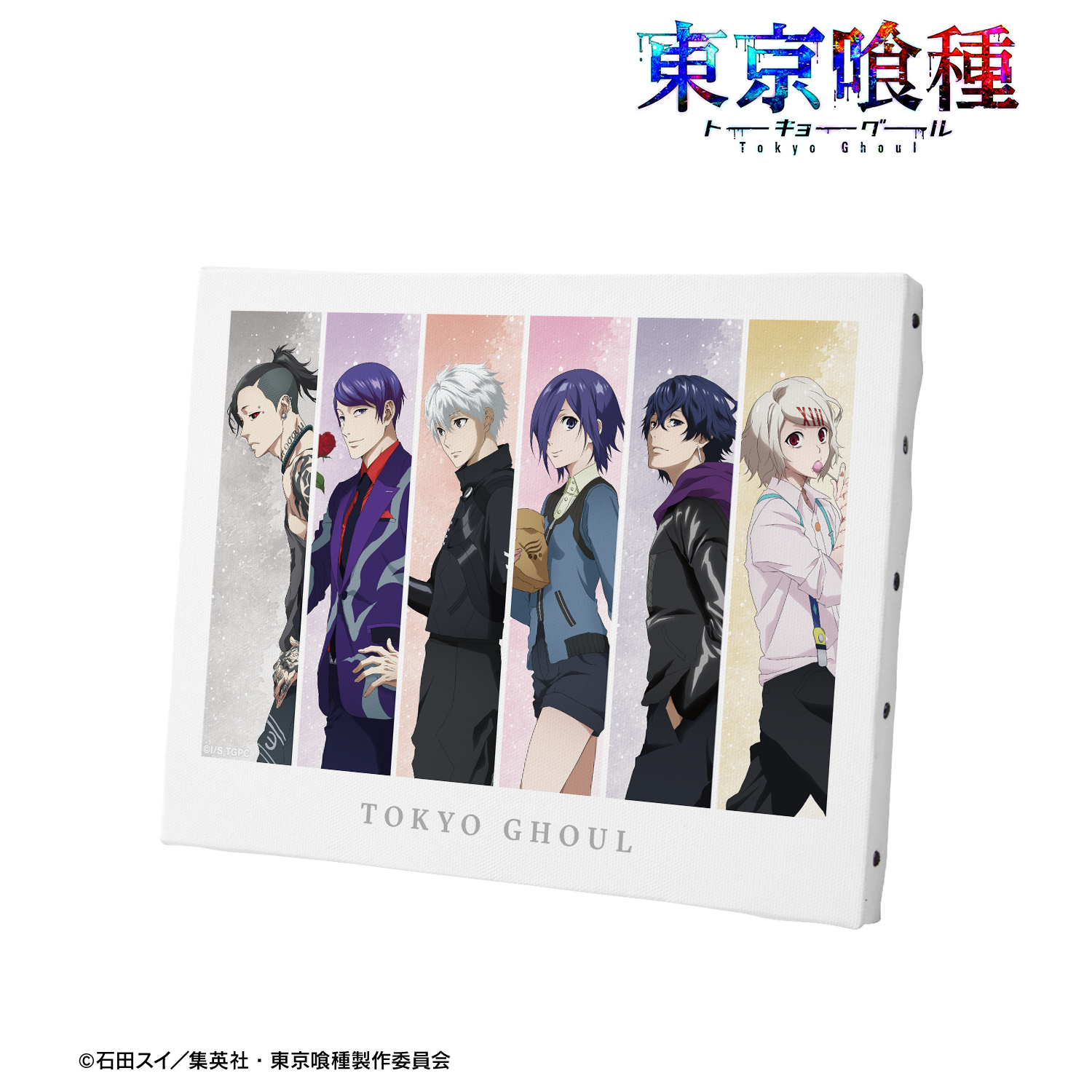 東京喰種トーキョーグール_描き下ろし 集合 歩みver. キャンバスボード