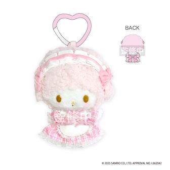 サンリオキャラクターズ_文字シール付きキーホルダー シナモロール