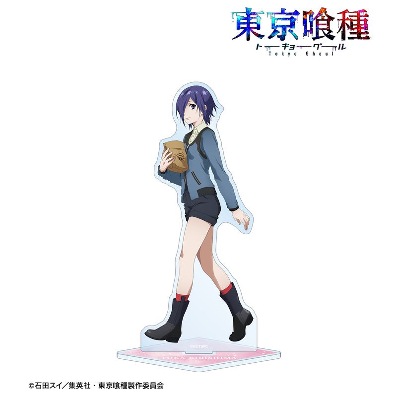 新品未使用 石田スイ展 アクリルアート 霧嶋董香【箱付き】東京喰種 東京喰種トーキョーグール_描き下ろし 霧嶋董香 歩みver. BIGアクリル