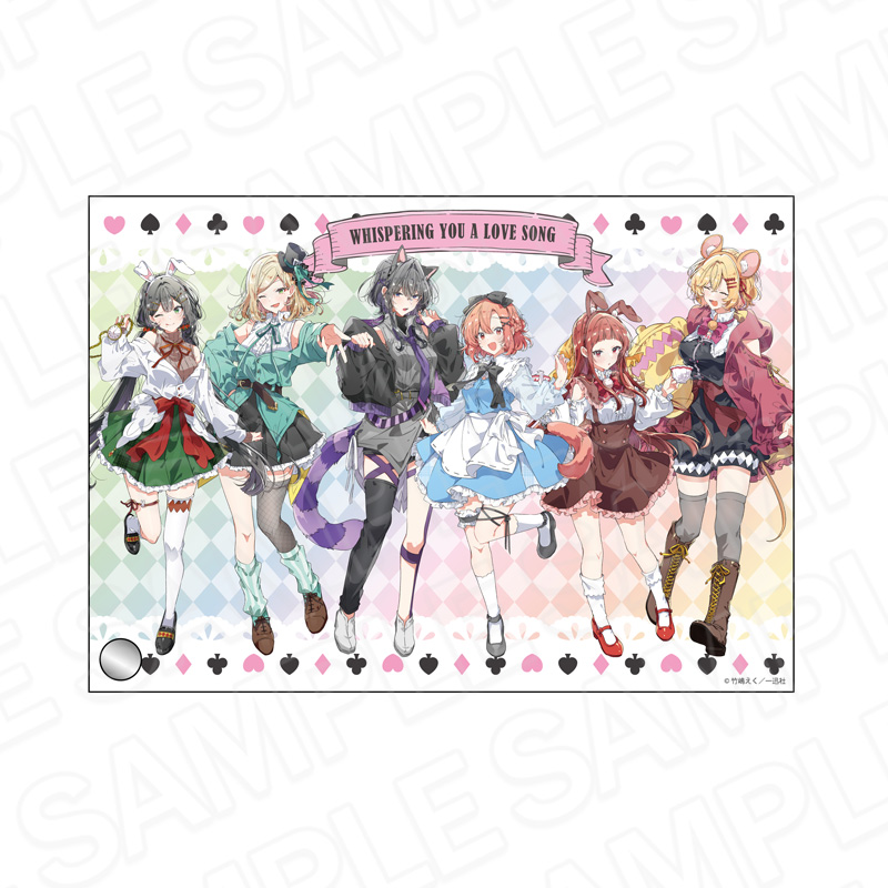 ささやくように恋を唄う_ミニアクリルアート SSGIRLS アリス ver.