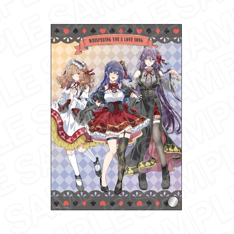 ささやくように恋を唄う_ミニアクリルアート ローレライ アリス ver.