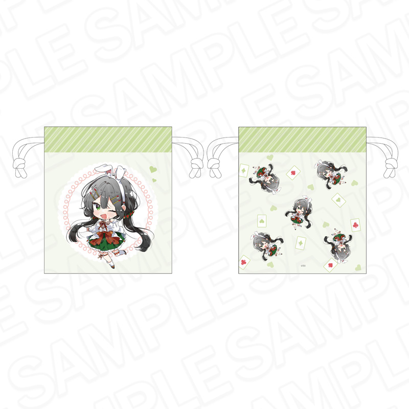 ささやくように恋を唄う_巾着 水口未希 アリス デフォルメ ver.