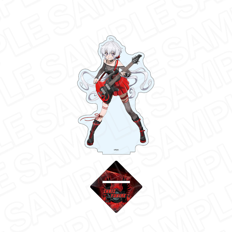 戦姫絶唱シンフォギアXV_ホログラムデカアクリルスタンド 雪音 クリス ヘヴィメタル ver.