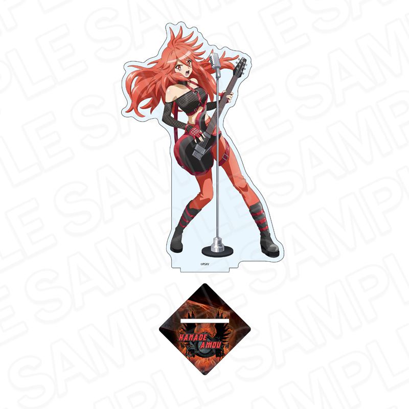 戦姫絶唱シンフォギアXV_ホログラムデカアクリルスタンド 天羽 奏 ヘヴィメタル ver.