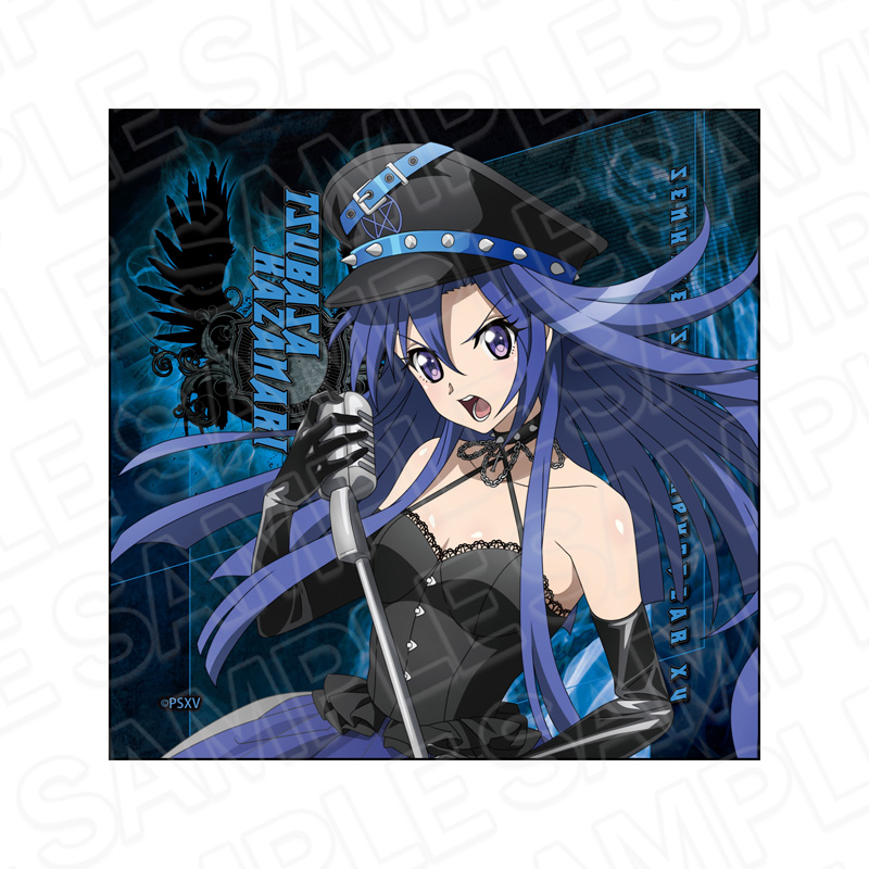 戦姫絶唱シンフォギアXV_マイクロファイバー 風鳴 翼 ヘヴィメタル ver.