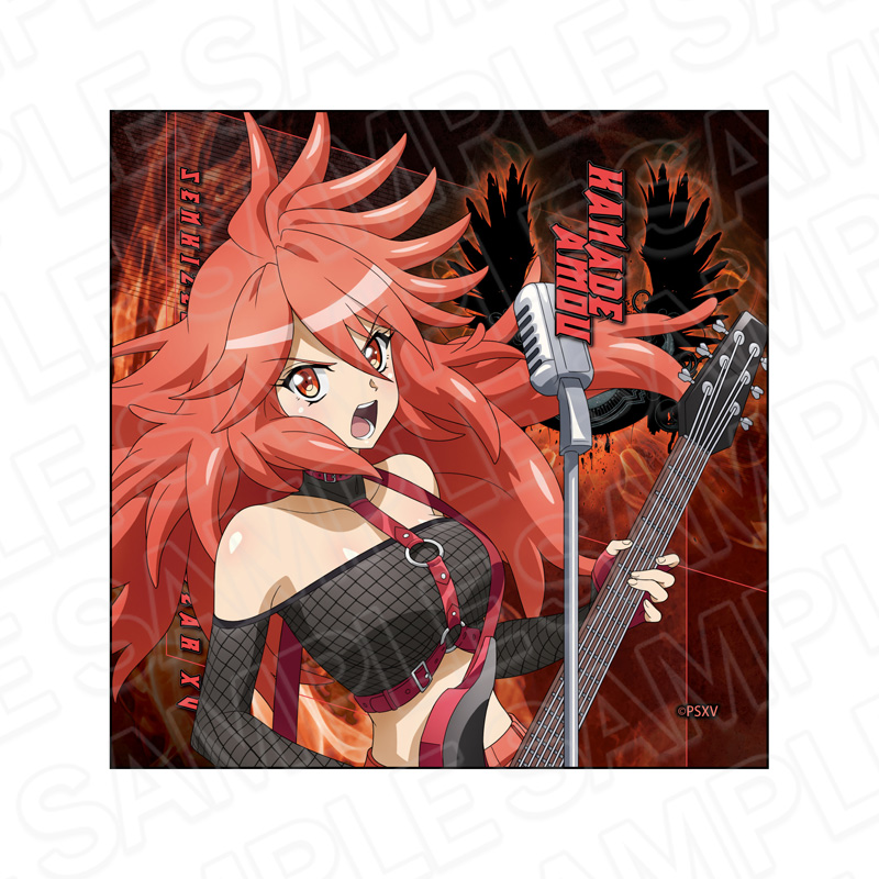 戦姫絶唱シンフォギアXV_マイクロファイバー 天羽 奏 ヘヴィメタル ver.