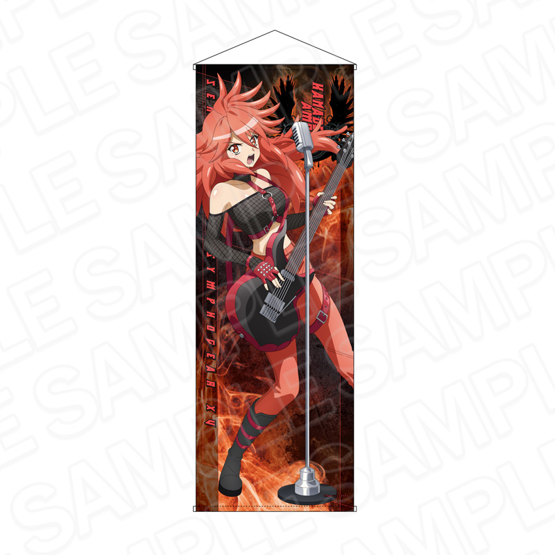 戦姫絶唱シンフォギアXV_特大タペストリー 天羽 奏 ヘヴィメタル ver.