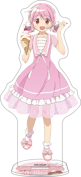 魔法少女まどか☆マギカ_アクリルスタンド／鹿目まどか(ice cream