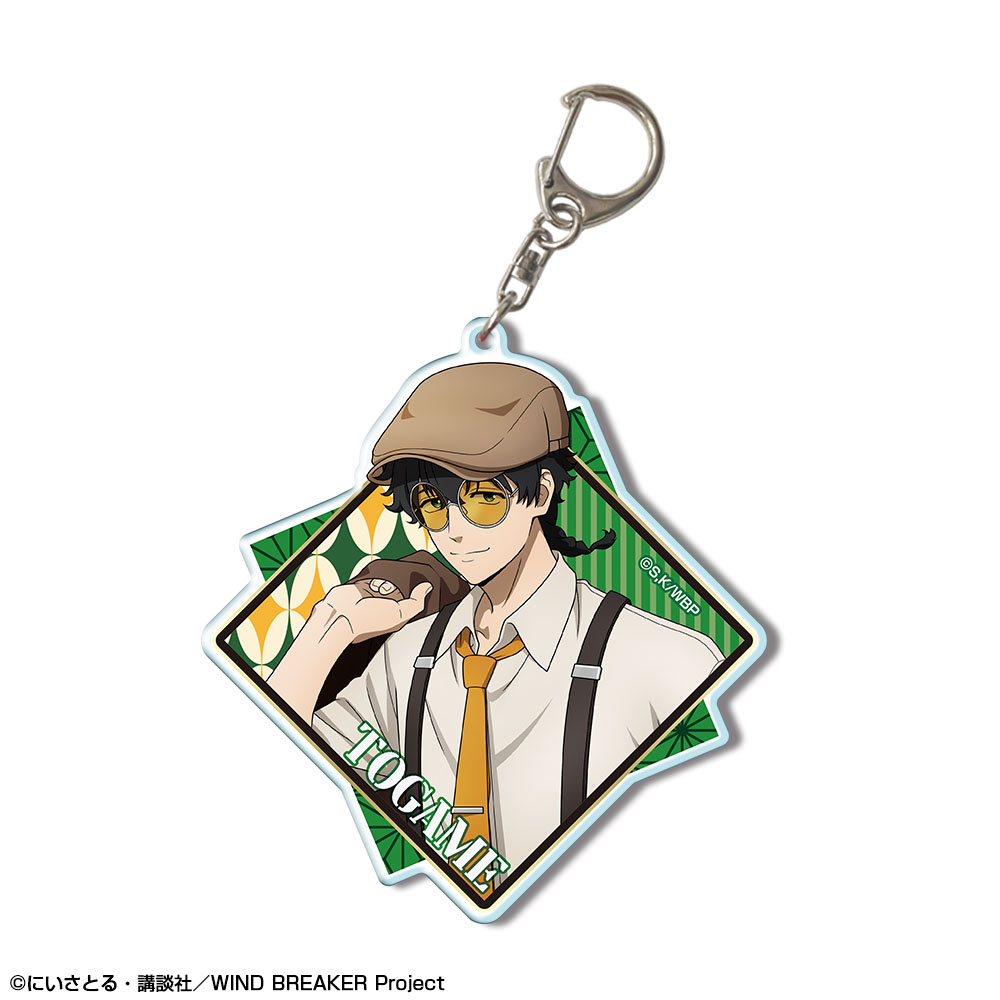 アクリルブロック WIND BREAKER ウィンドブレイカー 十亀条 梅宮一 WIND BREAKER アクリルスタンド／十亀 条: キャラグッズ