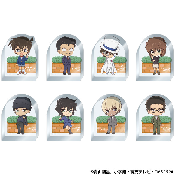 名探偵コナン　ムービー展　アクリルブロック　コナン&灰原 名探偵コナン DETECTIVE CONAN THE MOVIE展 ～銀幕の回顧録