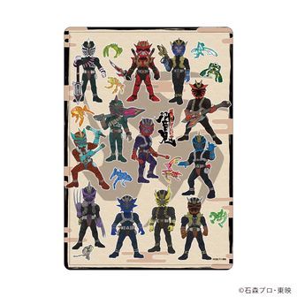 仮面ライダーガヴ グラフアート グッズ 仮面ライダーギーツ キャラクリアケース 02/一枚絵デザインB