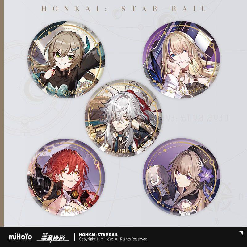 崩壊：スターレイル_キャラクター缶バッジ 知恵 景元 | 崩壊：スター