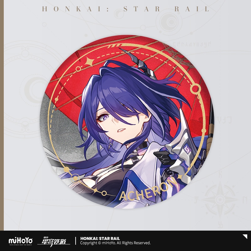 崩壊：スターレイル_キャラクター缶バッジ　虚無　黄泉