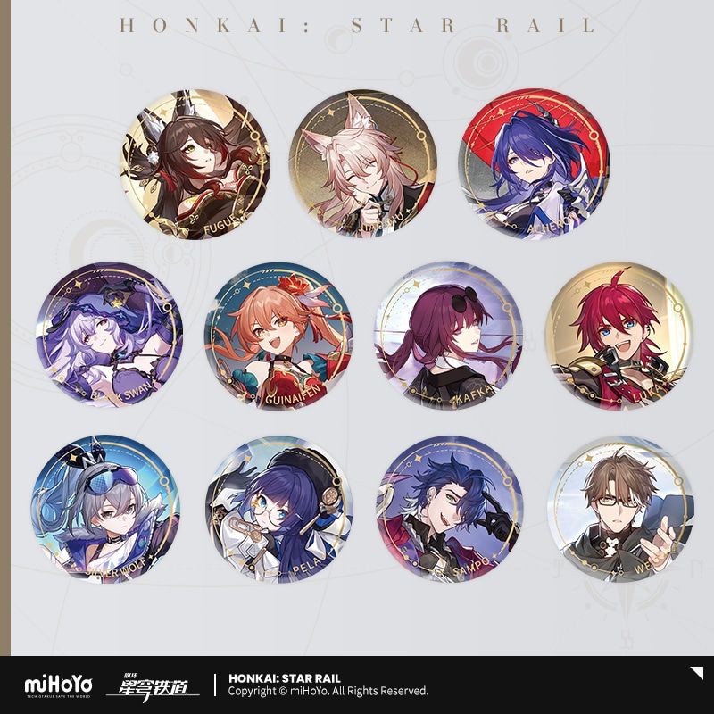 崩壊：スターレイル_キャラクター缶バッジ 虚無 黄泉 | 崩壊：スター