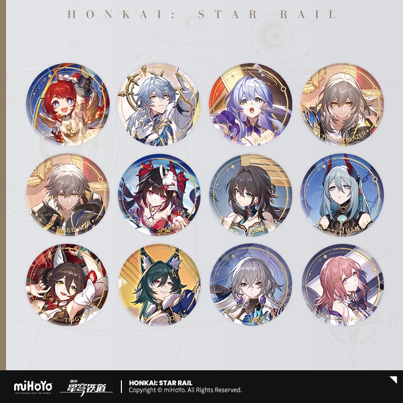 崩壊スターレイル ローソン 花火 缶バッジ 崩壊スターレイル スタレ ローソン アベンチュリン 花火 黄泉 缶