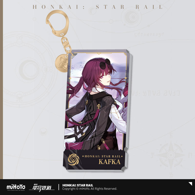 崩壊：スターレイル_アクリルキーホルダー　虚無　カフカ