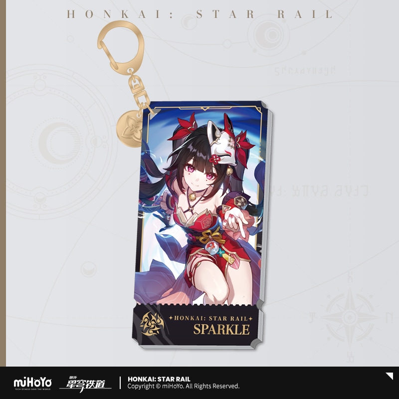 崩壊：スターレイル_アクリルキーホルダー　調和　花火