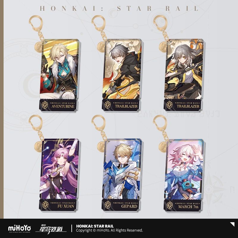 崩壊：スターレイル_アクリルキーホルダー 存護 アベンチュリン | 崩壊