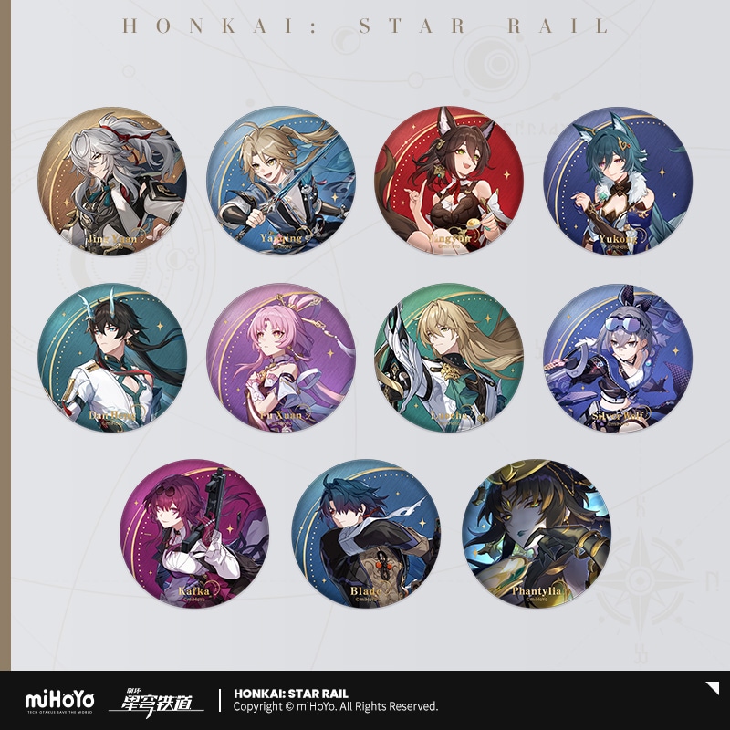 崩壊：スターレイル_星間旅行シリーズ キャラクター缶バッジ 刃