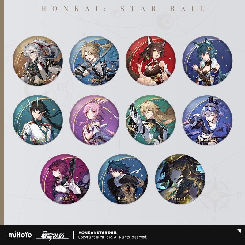 【崩壊:スターレイル】羅刹 LUOCHA 缶バッジ カンバッジ 崩壊：スターレイル_星間旅行シリーズ キャラクター缶バッジ 羅刹