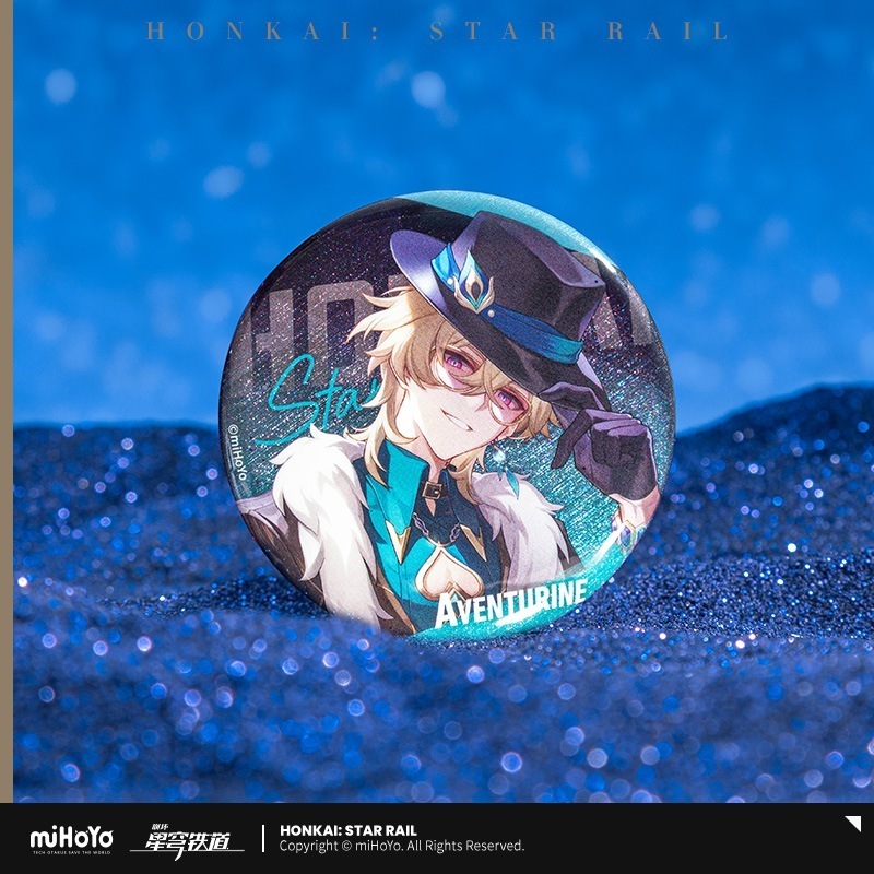 専用出品 アベンチュリン缶バッジ60個 崩壊：スターレイル 星間旅行シリーズ キャラクター缶バッジ 第
