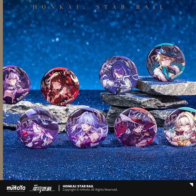 専用出品 アベンチュリン缶バッジ60個 崩壊：スターレイル 星間旅行シリーズ キャラクター缶バッジ 第