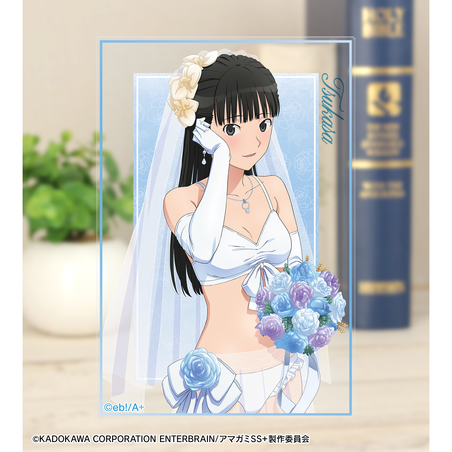 アマガミのトレーディングカード(ノーマルコンプリート) トレーディングアクリルカード(全6種)／BD-DVDジャケット-ソロ