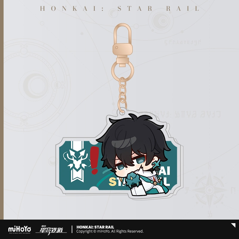 崩壊：スターレイル_パムの展覧室シリーズ　アクリルキーホルダー　丹恒