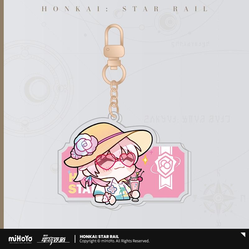 崩壊：スターレイル_パムの展覧室シリーズ　アクリルキーホルダー　三月なのか