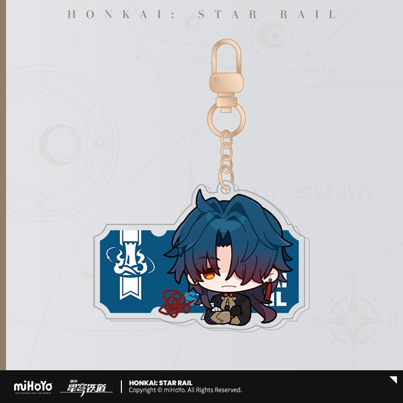 崩壊：スターレイル_パムの展覧室シリーズ　アクリルキーホルダー　刃