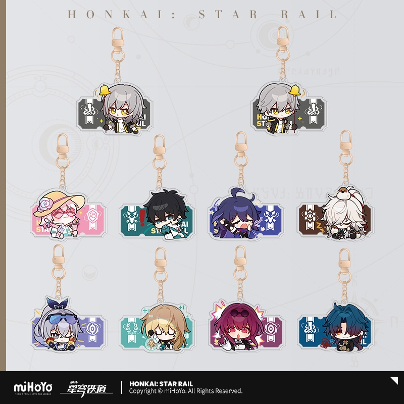 崩壊：スターレイル_パムの展覧室シリーズ アクリルキーホルダー