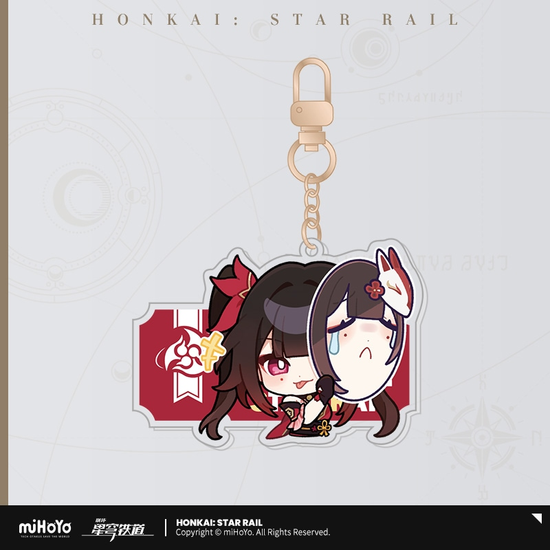 崩壊：スターレイル_パムの展覧室シリーズ　アクリルキーホルダー　花火