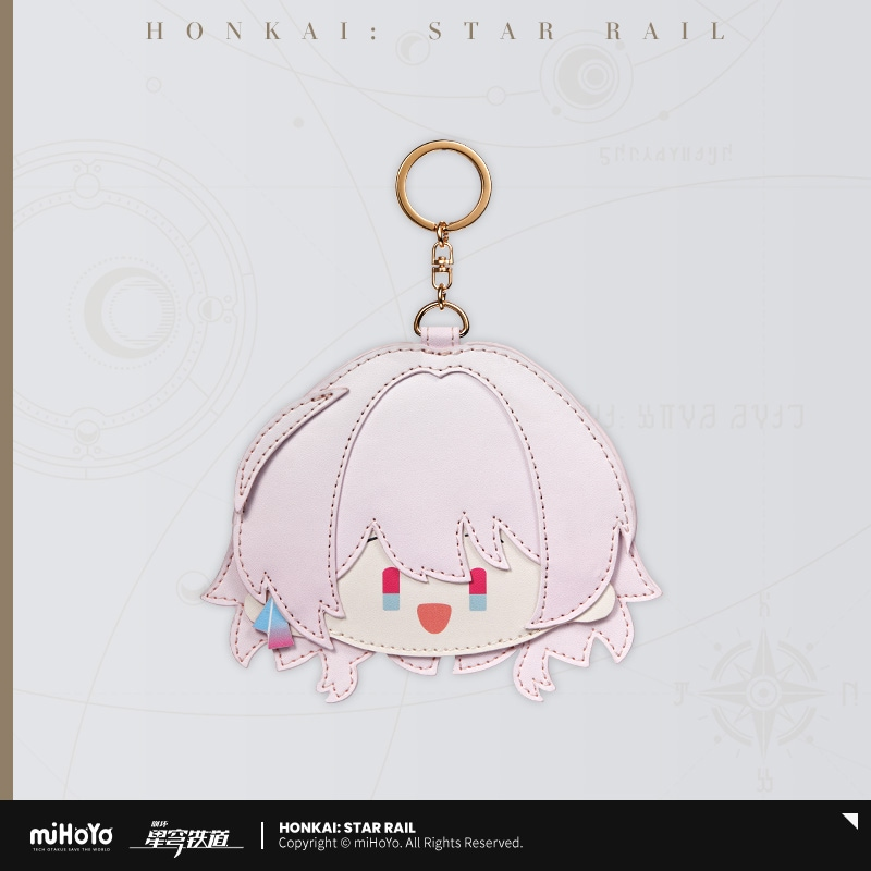 崩壊：スターレイル_ちびキャラぬいぐるみシリーズ　PUカードケース　三月なのか