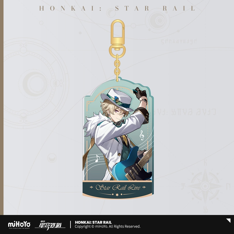 崩壊：スターレイル_LIVEシリーズ　アクリルキーホルダー　アベンチュリン